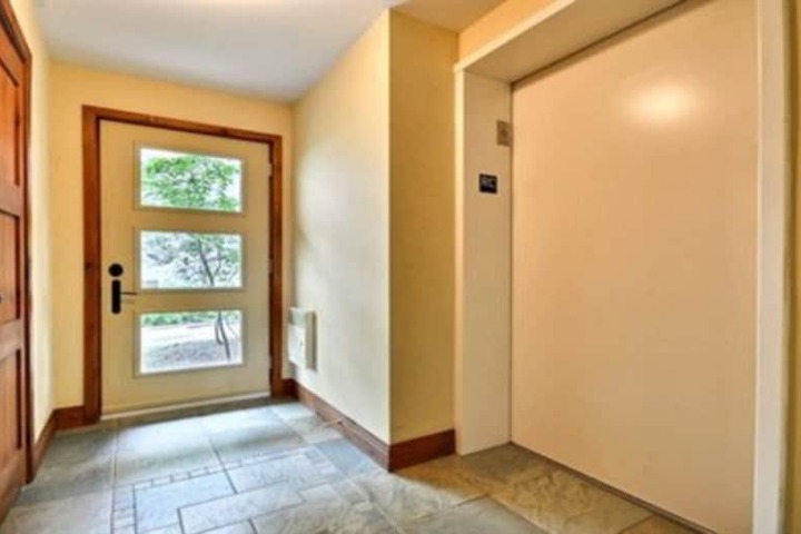 Interior entrance