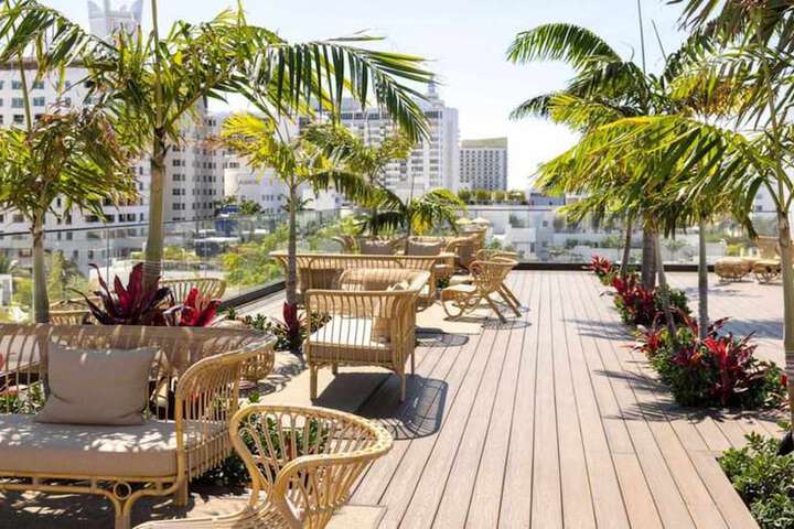 Rooftop terrace
