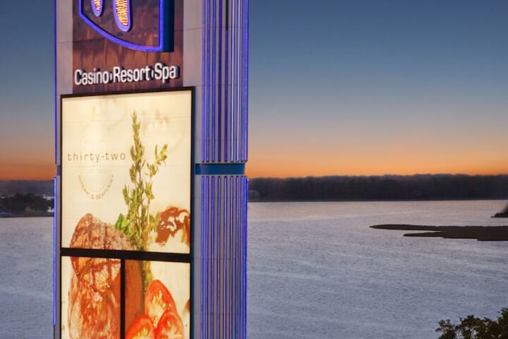 Front of property - evening/night