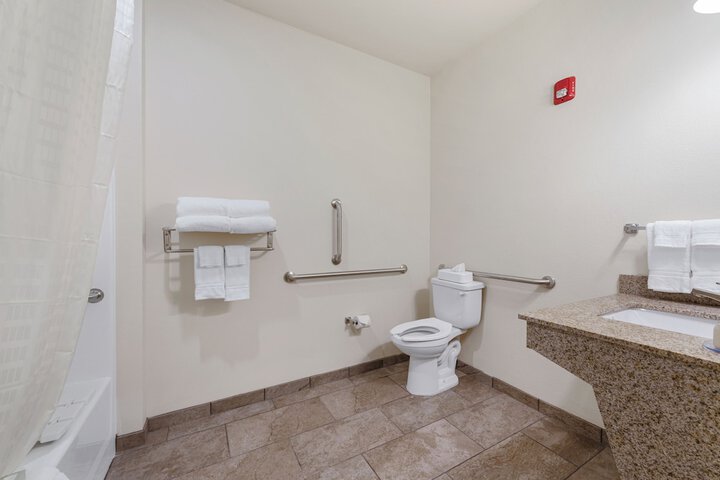 Guest Room Single King Bed Accessible (12 of 17)