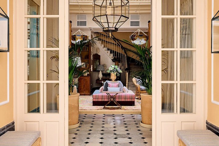 Interior entrance