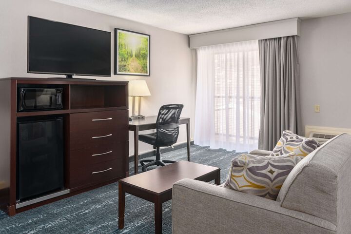 1 King Accessible Bathtub Microwave and Refrigerator Full Breakfast (3 of 10)