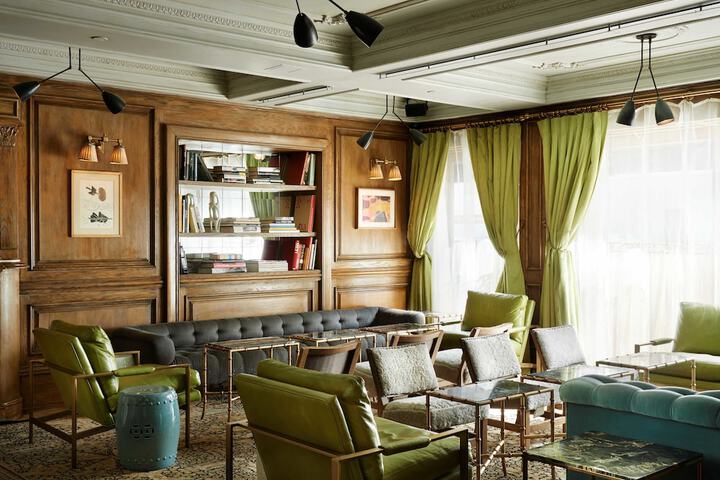 Lobby sitting area