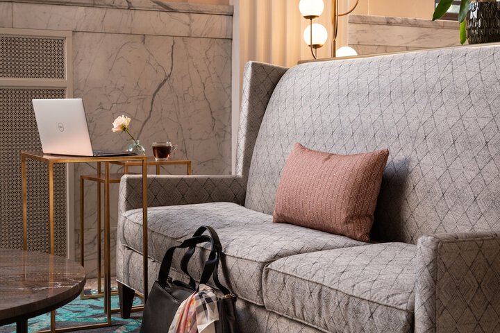 Lobby sitting area