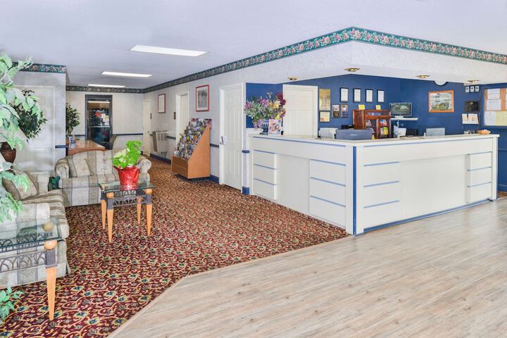 Lobby sitting area