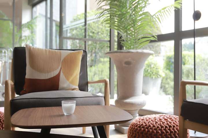Lobby sitting area