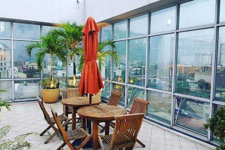 Rooftop terrace