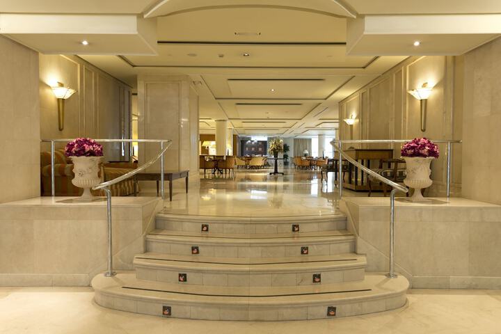 Interior entrance