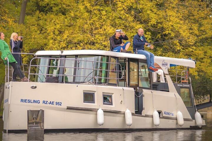 Boats &  Yachts at Rechlin Harbor by Kuhnle-Tours in Rechlin