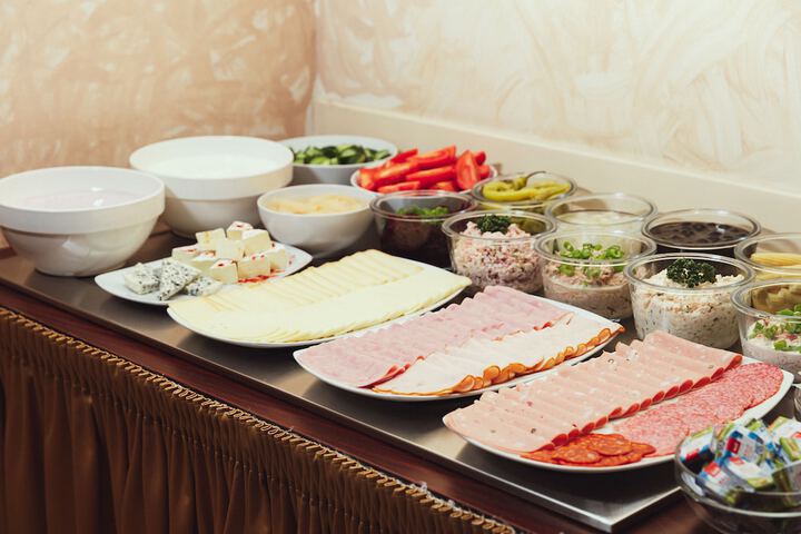 Breakfast buffet