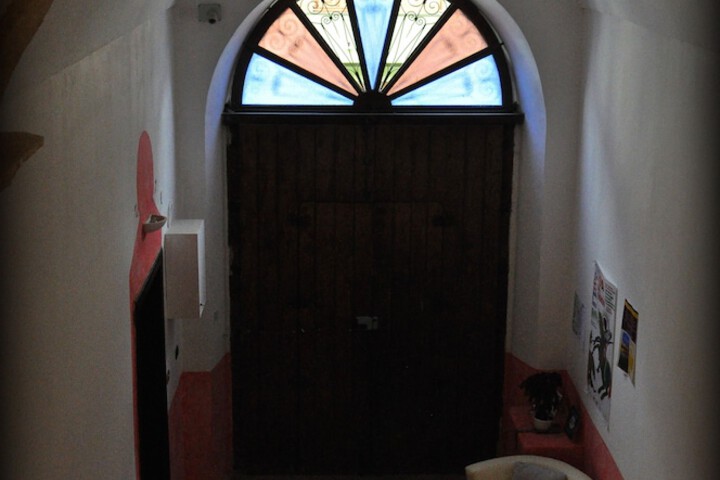 Interior entrance
