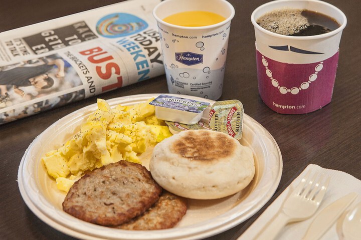 Breakfast buffet