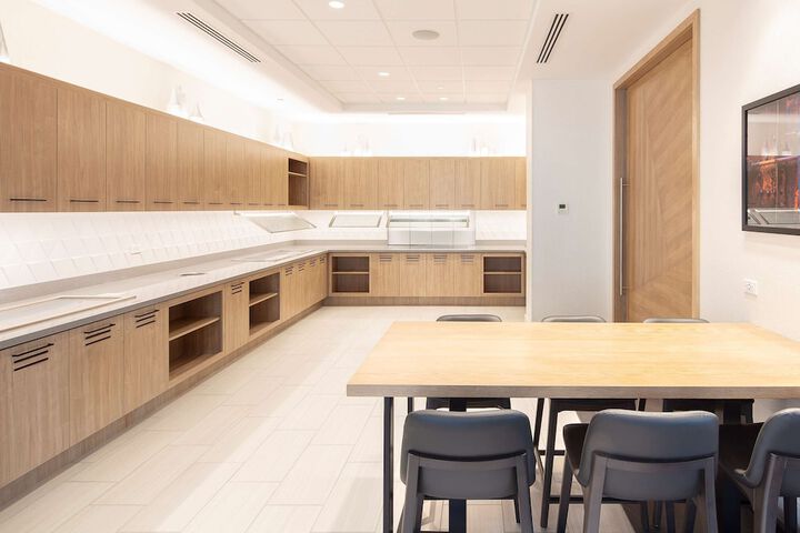 Breakfast area