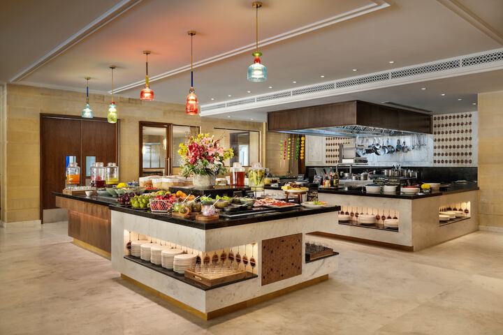 Breakfast buffet