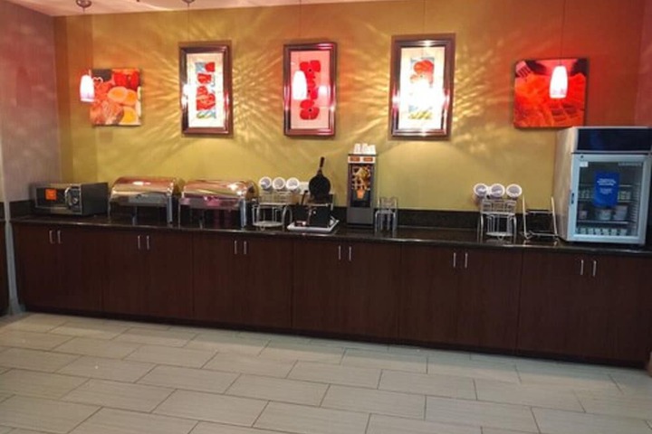 Breakfast buffet