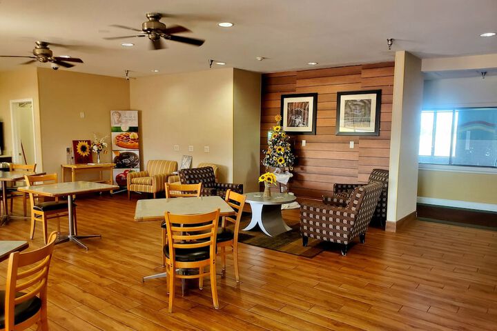 Lobby sitting area