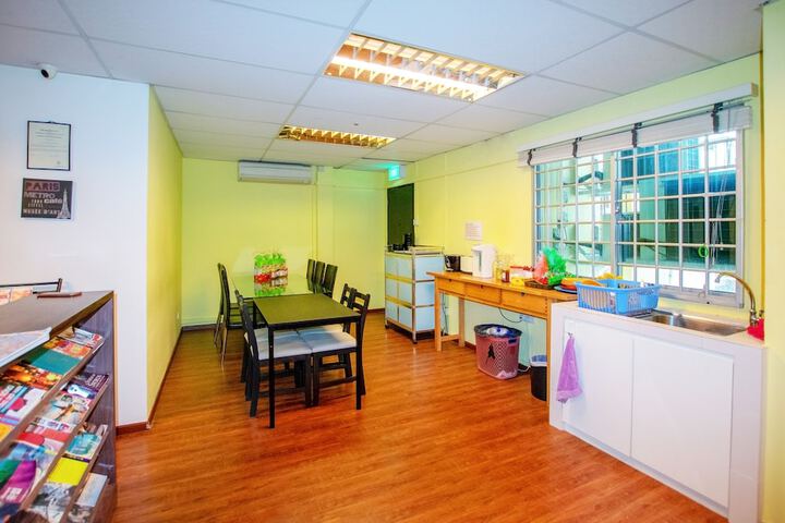 Breakfast area
