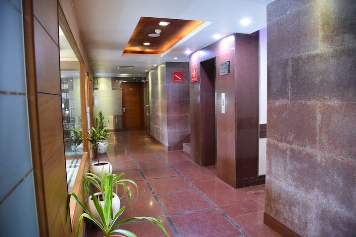 Interior entrance