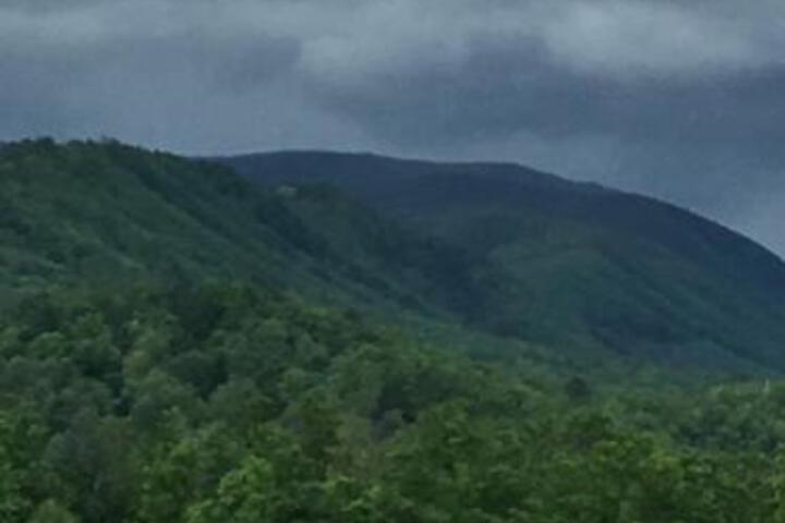 Bear Tracks Mountain Laurel Wood Fireplace Cabin in Sevierville, TN