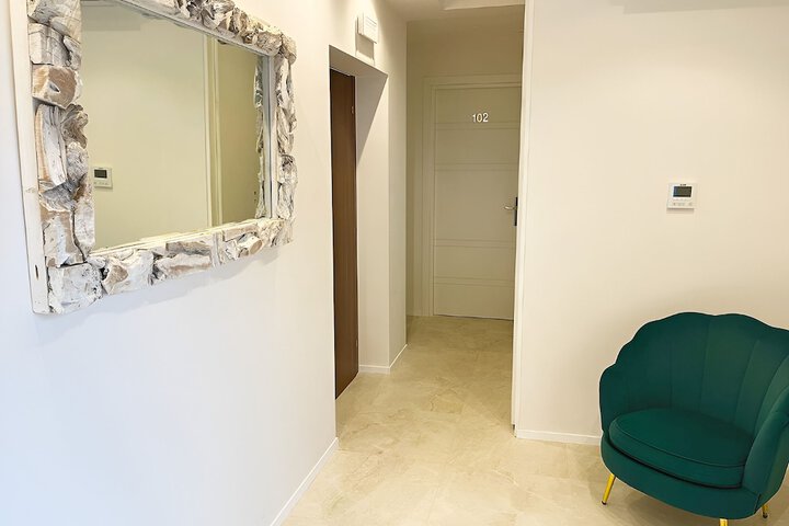 Interior entrance