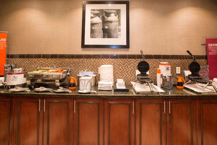 Breakfast buffet