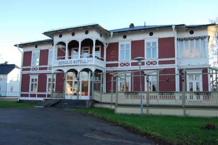 Exterior of BERGSJOE HOTELL