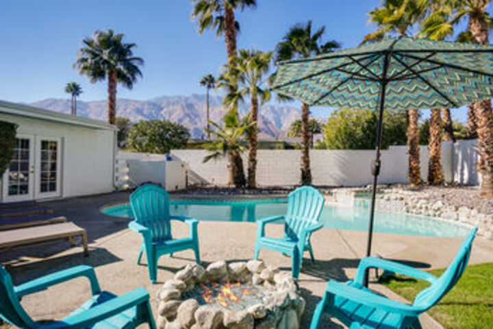 Lagoon Pool under The Palms Brand New Listing Low Rates by RedAwning