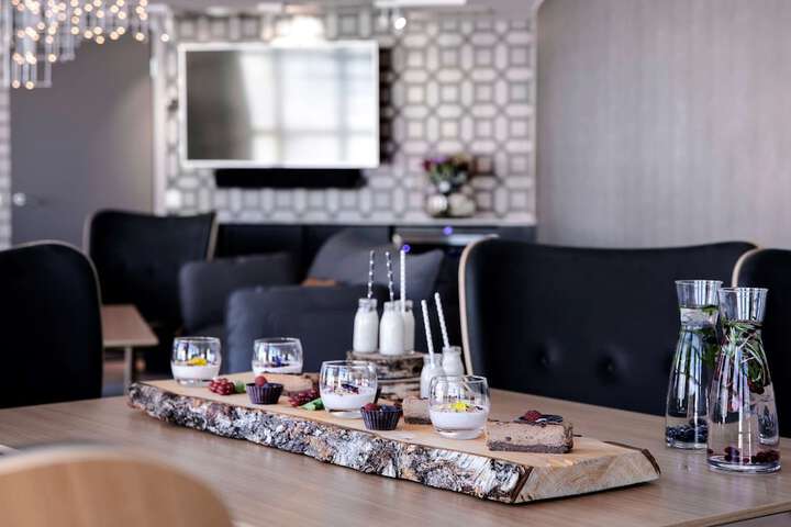 In-room business center