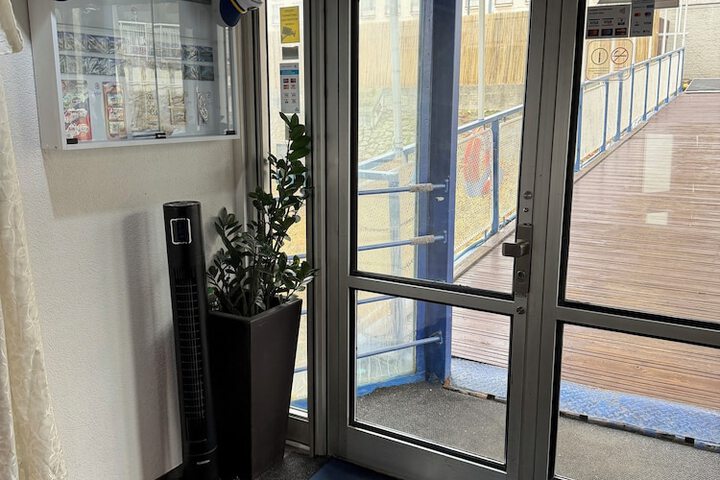 Interior entrance