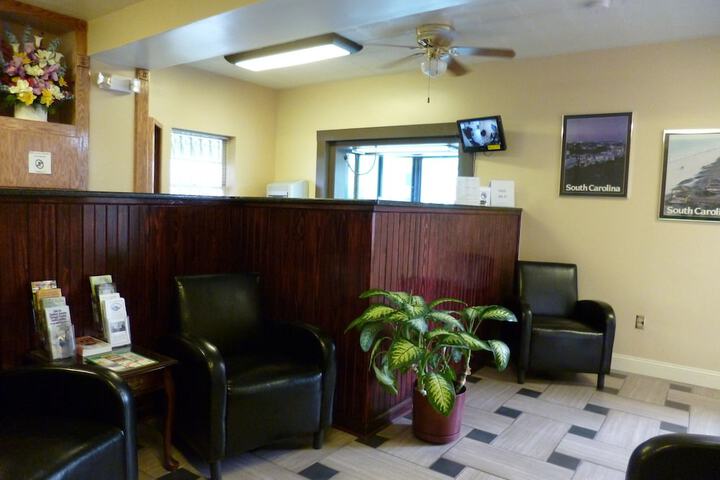 Lobby sitting area