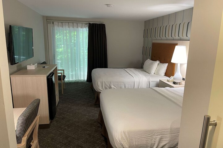 2 Queen Beds Outdoor Pool Area Desk Work Space Refrigerator, Coffee and Tea Maker Full Breakfast (9 of 20)
