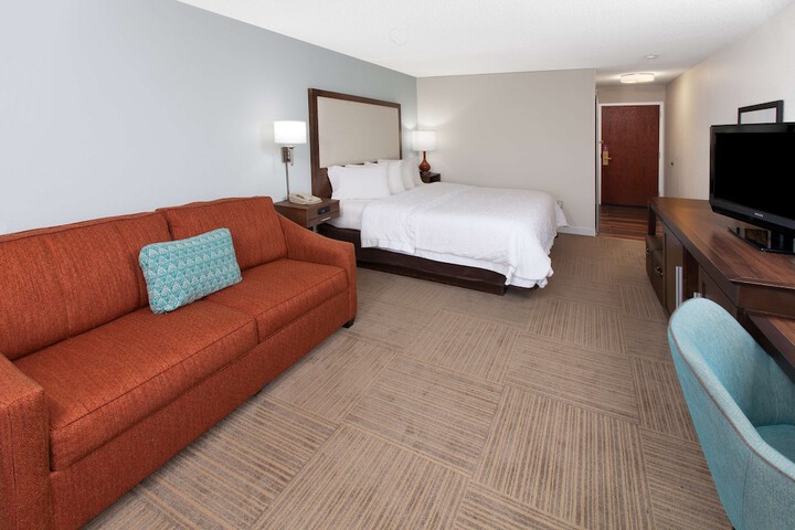 1 King Bed with Sofa Bed Refrigerator (10 of 10)