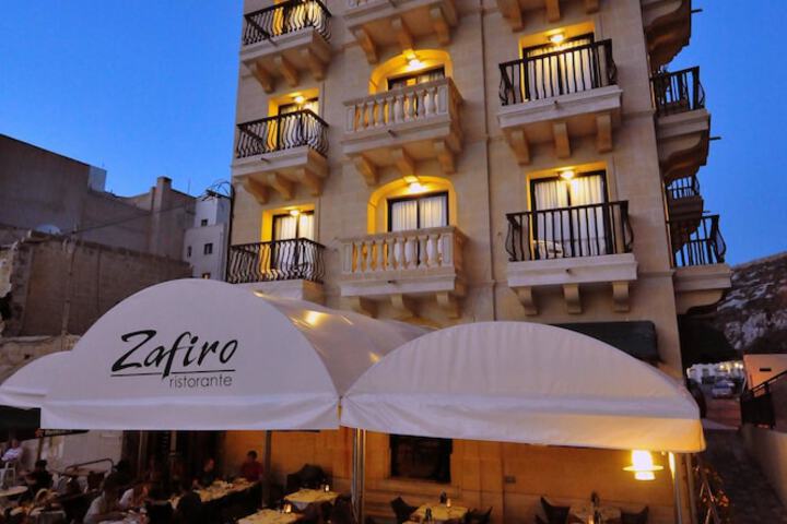Front of property - evening/night