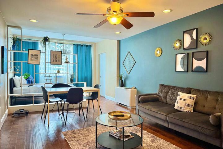 Downtown! 2BD City view Onsite Parking King LM809 in Atlanta, GA