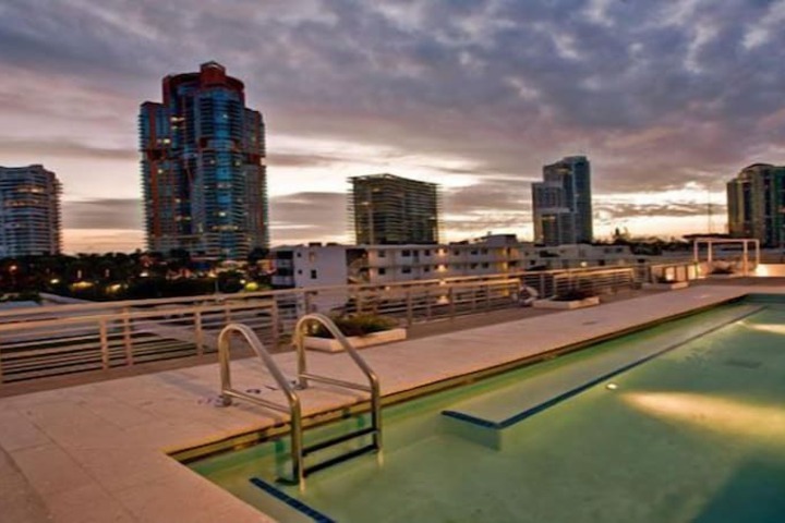 Rooftop pool
