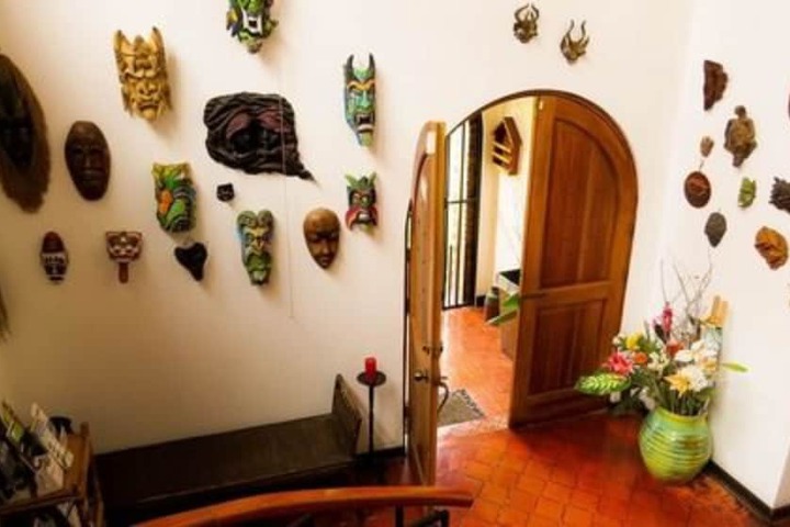 Interior entrance