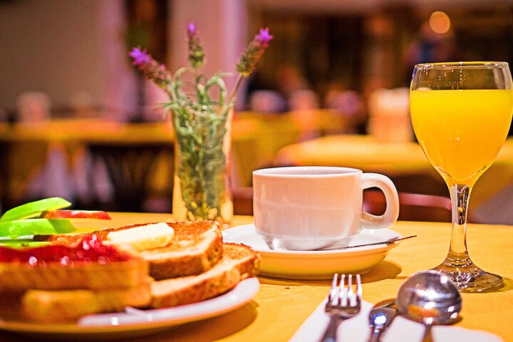 Breakfast buffet