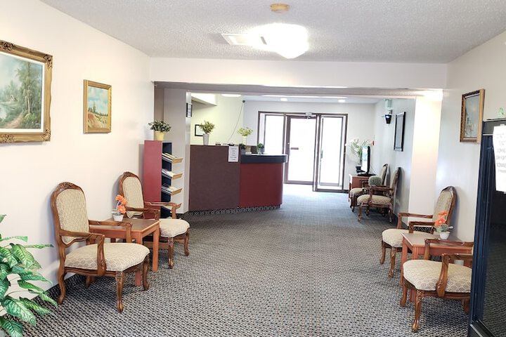 Interior entrance