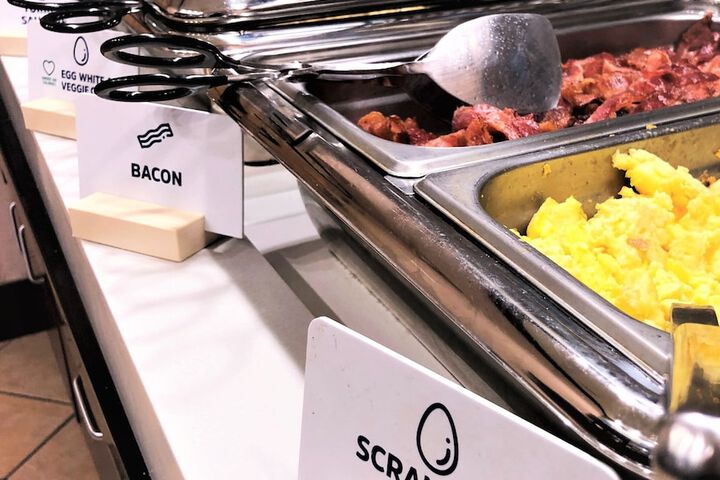 Breakfast buffet