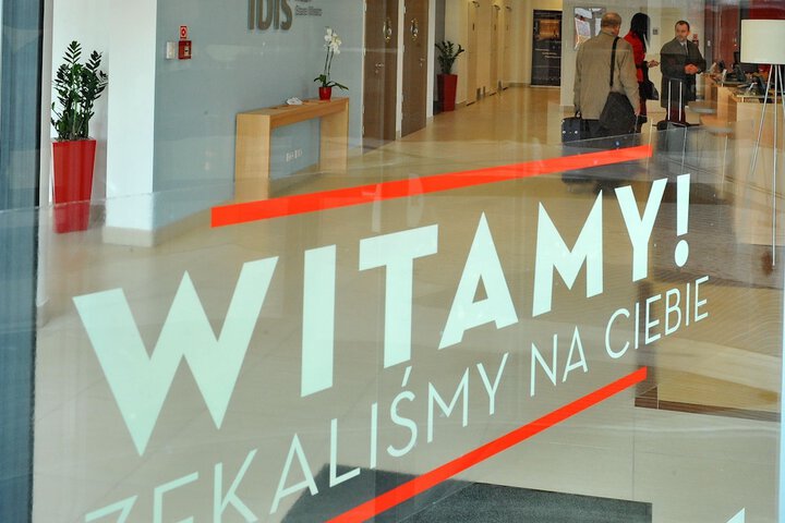Interior entrance