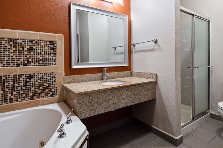 Accessible 1 King Mobility Accessible Communication Assistance Roll in Shower Ful (14 of 14)