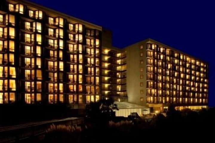 Front of property - evening/night