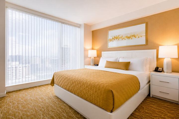 Exterior of Hazelton Park Suites