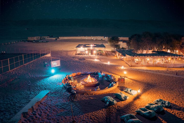 Exterior of Thousand Nights Camp