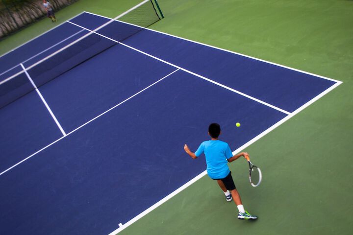 Tennis and Basketball Courts 56 of 93