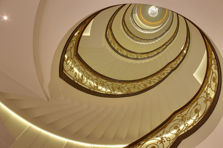 Interior entrance