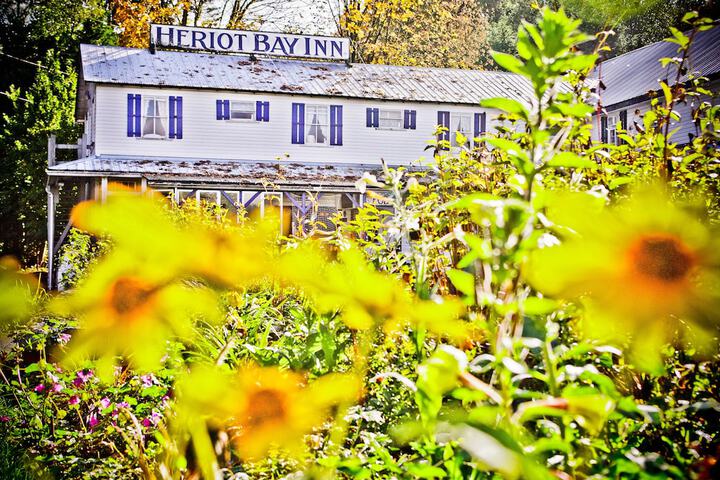 Heriot Bay Inn in Quadra Island, BC