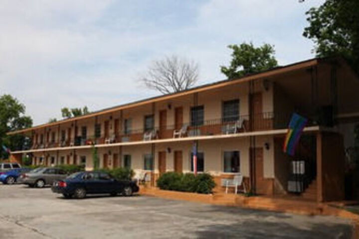 Exterior of Parliament Resort Gay Mens Resort