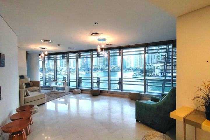 Full Marina Veiw - Cayan Tower - Dubai Marina