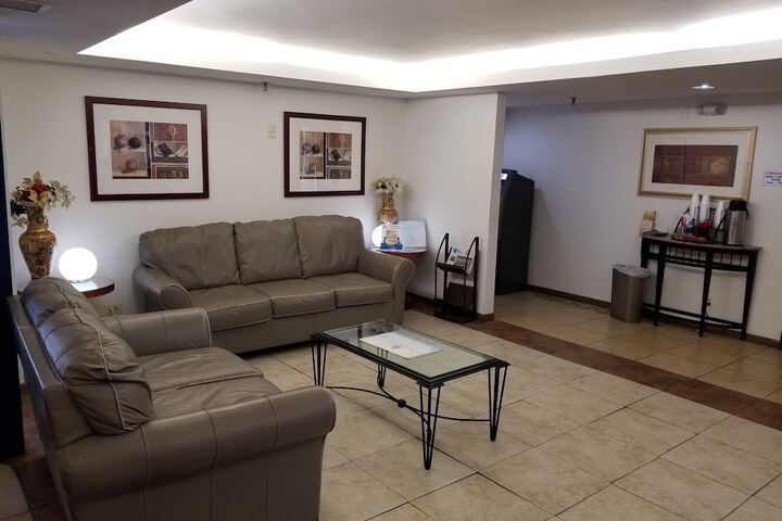 Lobby sitting area